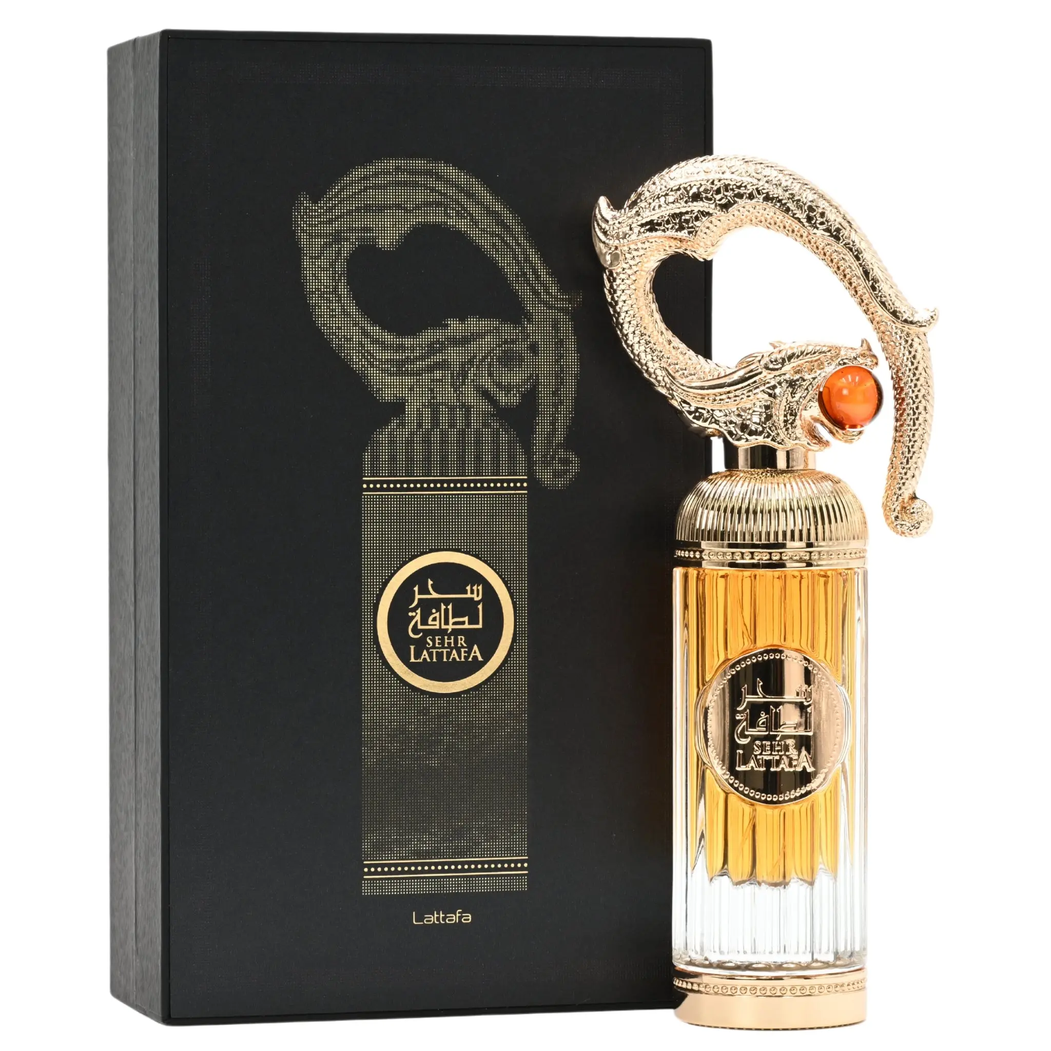 Lattafa Sehr Unisex Eau de Parfum - 3.4 oz, Rich Cozy Elegance Scent with Vanilla, Cinnamon, Tonka Bean & Jasmine Notes for Unisex Wear, Cinnamon Scent