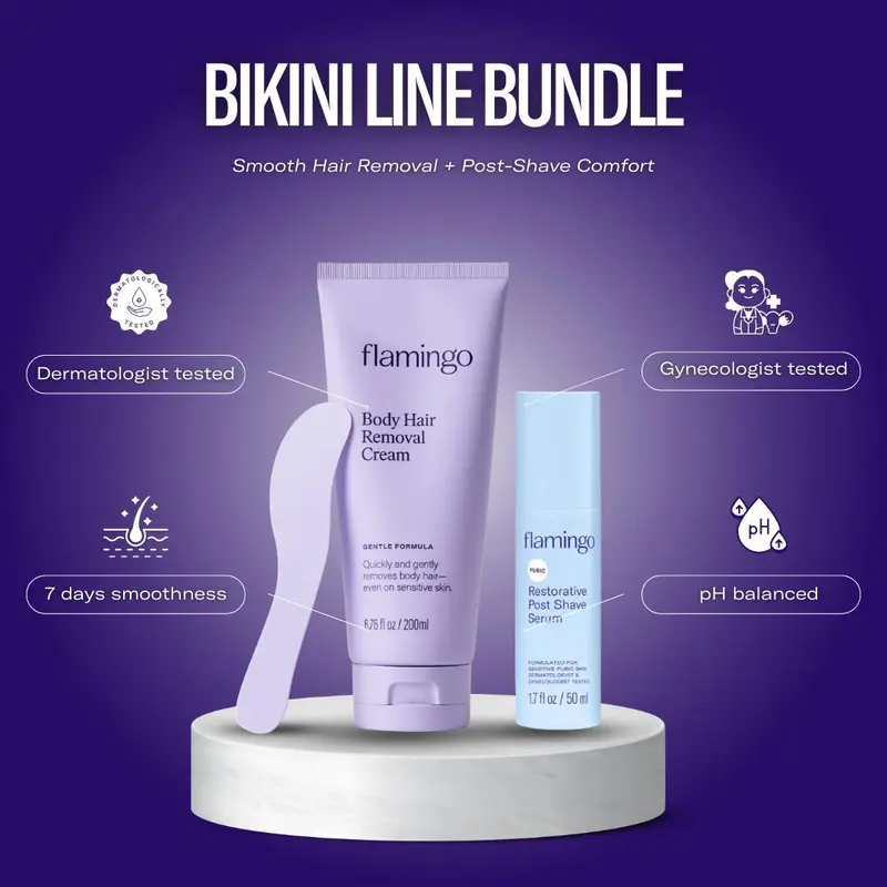 Bikini Line Bundle,Painless Hair Removal, Travel Essential,Summer Must-Haves