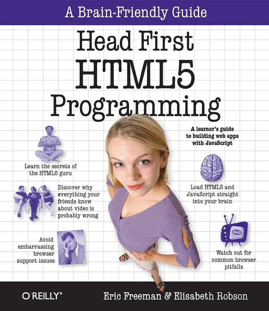 USED Book - Head First HTML5 Programming: Building Web Apps with JavaScript by Freeman, Eric (Paperback) - english