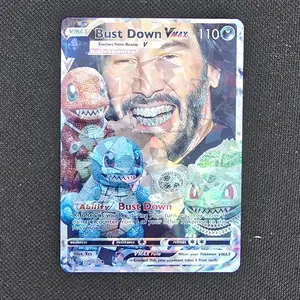 Bust Down Keanu Pokemon Card - Meme