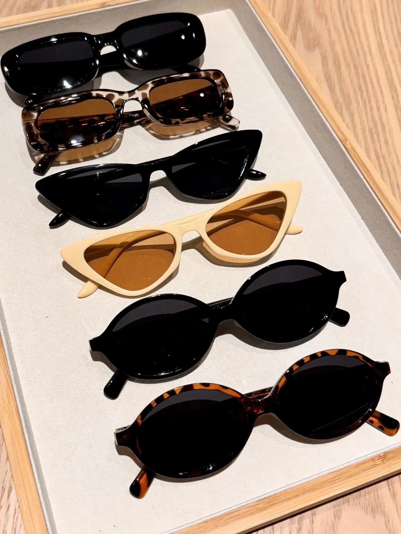 Unisex Vintage Trendy Tinted Lens Glasses, Retro Casual Glasses for Everyday Use, Fashion Accessories for Outdoor Activities, Trendy Beach Eyewear, Trendy Shades