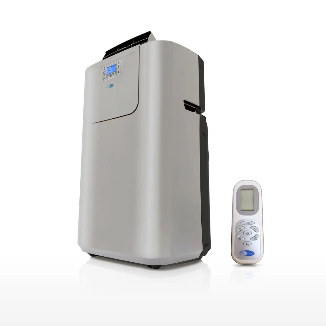 Whynter 12,000 BTU Dual Hose Portable Air Conditioner, Dehumidifier & Fan | ARC-122DS