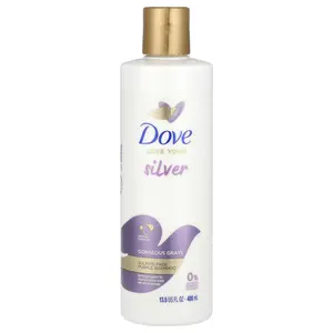 Dove Sulfate-Free Purple Shampoo, Gorgeous Grays , 13.5 fl oz (400 ml)