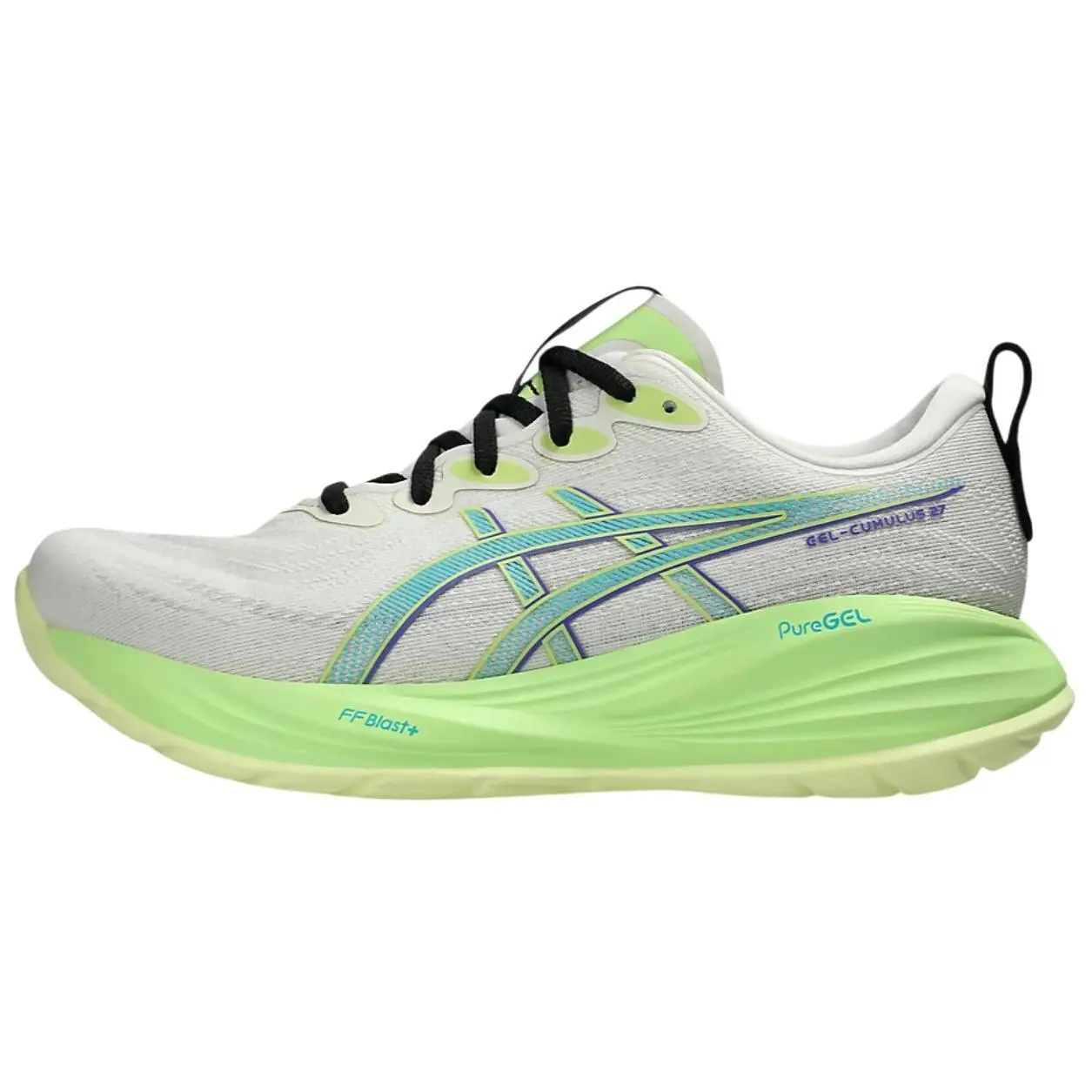 ASICS GEL Cumulus 27 Birch Lime Green Comfort Low Top Running Shoes Men's 1011B960-200