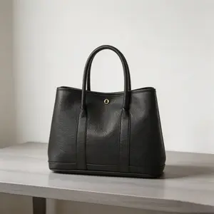Belinda Tote Bag for Women Pebbled Leather Large Capacity Handbag Classic Top Handle Purse for Work Office & Daily Use