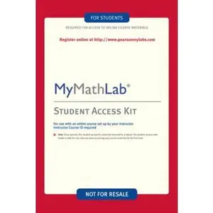 USED Book - Mylab Math -- Valuepack Access Card by Pearson Education (Paperback) - english