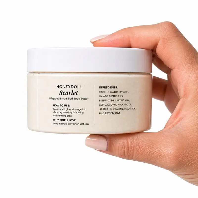 Scarlet Emulsified Body Butter