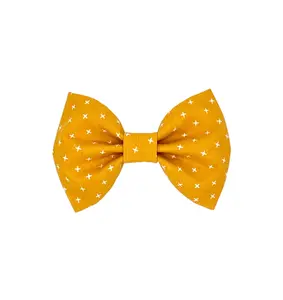 Yellow Plus Dog Bow Ties