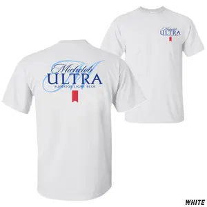 Michelob Ultra T-Shirt – Classic Logo Design, Perfect Gift for Sports Fans and Social Occasions, Men's Cotton Tee