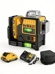 Dewalt NEW DW089LG 12 Lines 3 Sides*360 Degree Vertical 12V Lithium Battery Laser Level Horizontal Green Meter Outdoor Levelingdrill big tool set lawn sweeper impact wrench welder machine