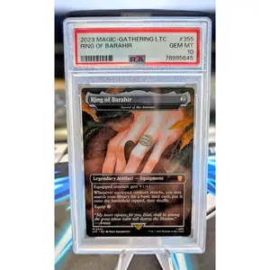 MTG - The Lord of the Rings - Ring of Barahir / Sword of the Animist - PSA 10 GEM MINT