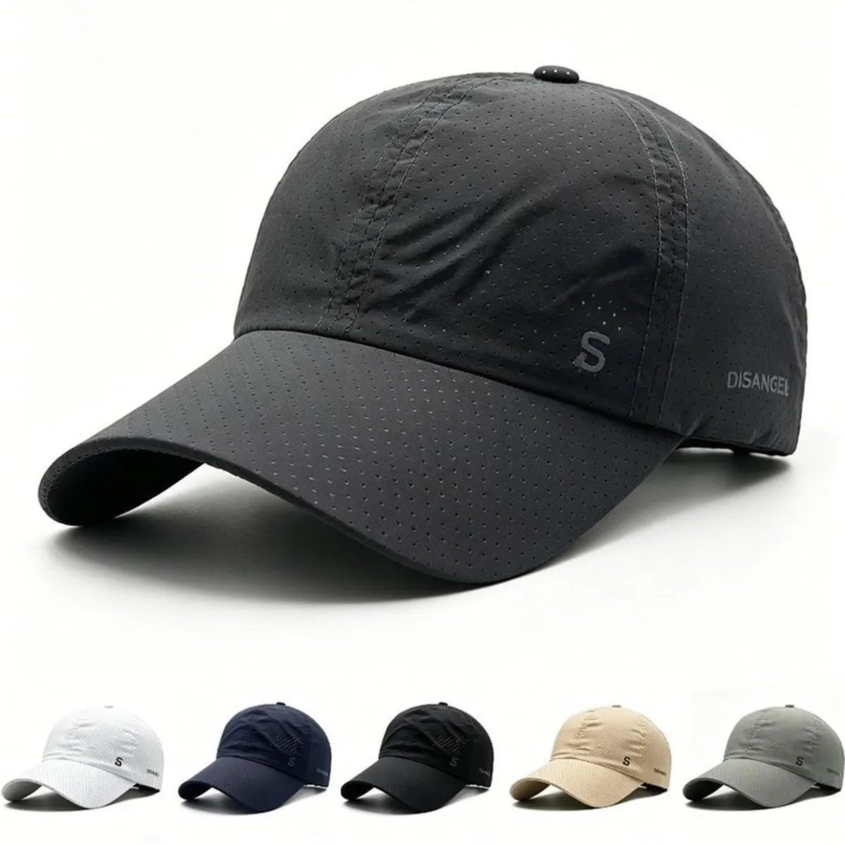 2 Pack unisex Lightweight Quick Dry Running Baseball Cap, Breathable Adjustable Sun Hat for Men and Women, Foldable Outdoor Cap for Hiking Fishing Travel protection snapback golf