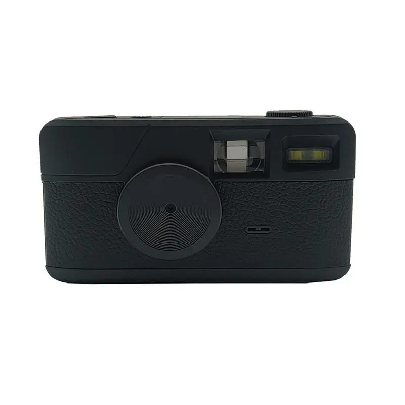 Retro Vintage Mini Screenless Digital Camera Screen Free 8 Mode Filters Without Screen 8MP Photo Flash Camping Black