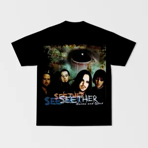 Seether Vintage Band Tee Grunge Style Shirt HY663