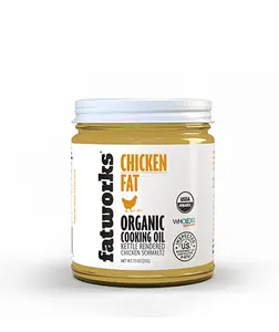 Organic Free Range Chicken Fat a.k.a. Chicken Schmaltz (7.5 oz)