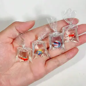  Realistic Water Bag Fish  ABS Material Multicolor Cartoon Ocean Tropical Small Fish Decorative  Kitchen Office Whiteboard Storage Cabinet Dishwasher H ome Decor Party Gifts  DIY Earrings, Keychains, Accessories