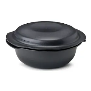 Tupperware Ultra Pro Round Casserole with Cooking Lid, Lightweight Design, about 10in Diameter, Compact Size, Ideal for Baking Projects