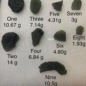 Moldavite TeKite Crystal