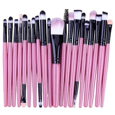 Makeup Brush, 20pcs/set Professional Makeup Brushes for Liquid Foundation, Loose Powder, Concealer, Eye Shadow, Blush, Lip Balm