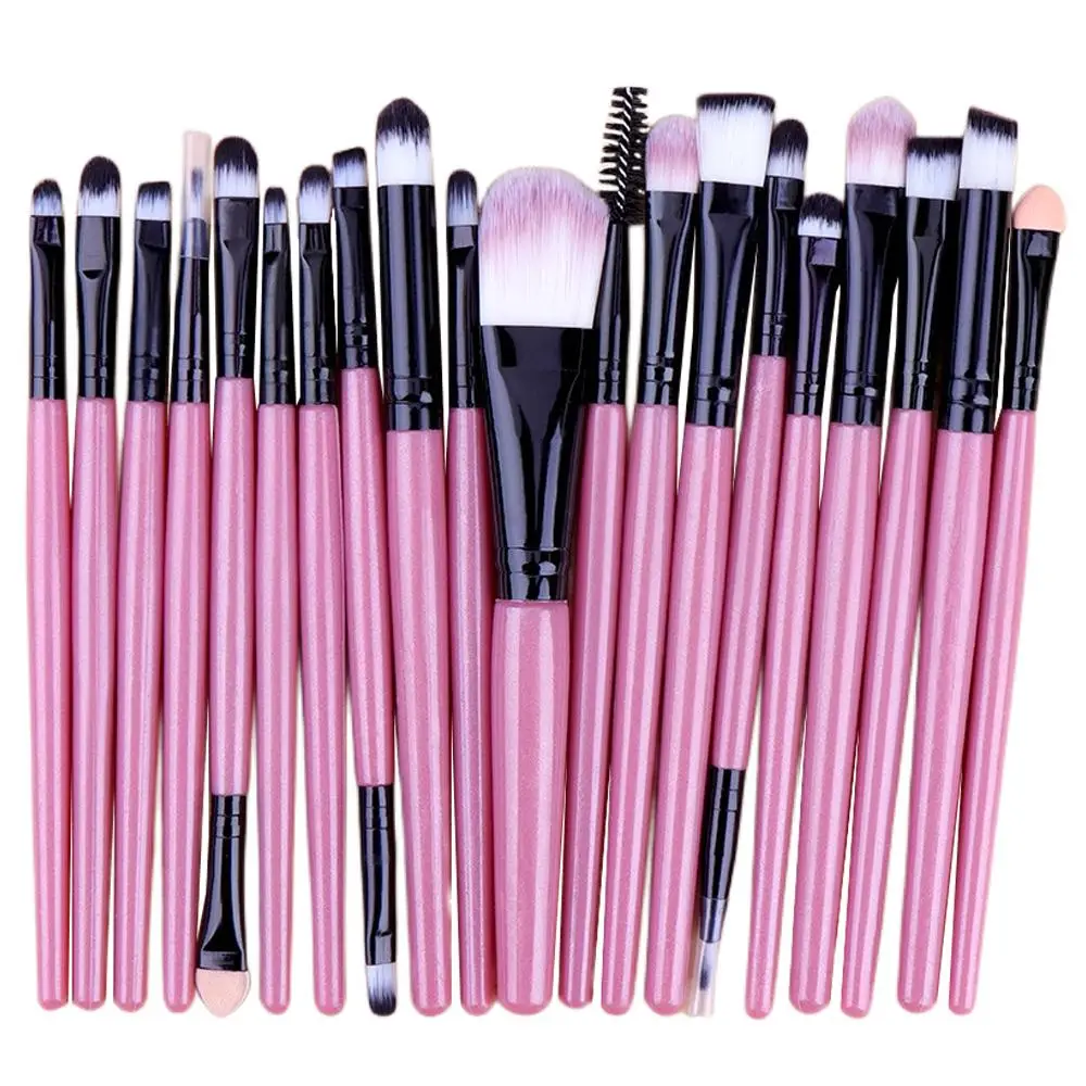 Makeup Brush, 20pcs/set Professional Makeup Brushes for Liquid Foundation, Loose Powder, Concealer, Eye Shadow, Blush, Lip Balm