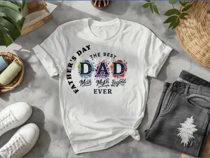 Dad DTF Transfer Sheets – DTFs for Tees, Hoodies & Gifts – Heat-Press Ready