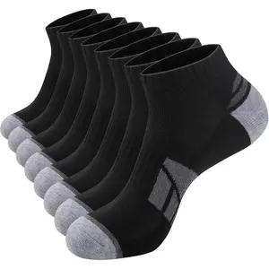 8 Pairs Mens Ankle Socks Low Cut Socks for Men Size 10-13