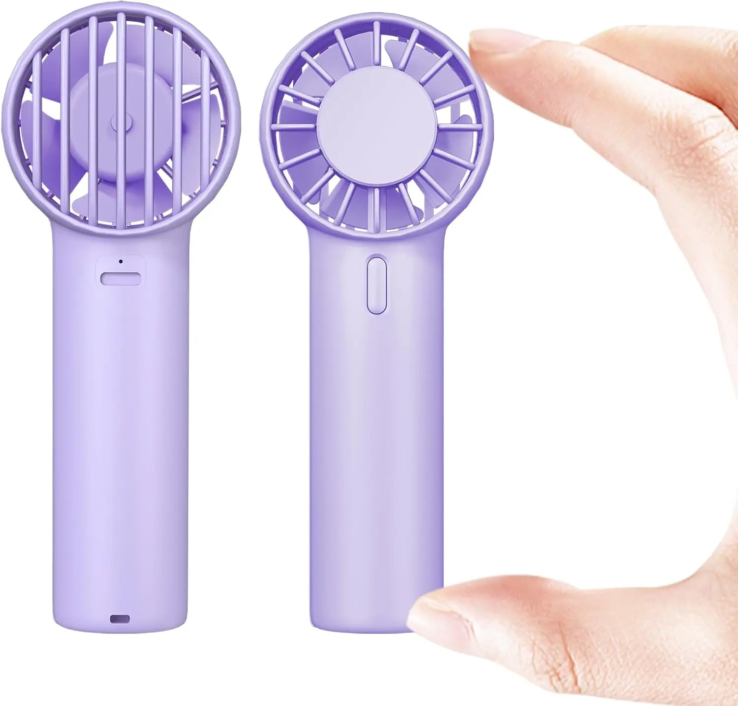 Handheld turbo mini fan, Portable and Small with 3 Speeds, USB Rechargeable Battery Operate, Gift For Woman Man Girl Outdoor Indoor
