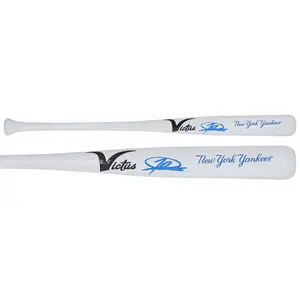 Jasson Dominguez New York Yankees Autographed Victus Team ID Mini Bat - Fanatics Authentic Certified