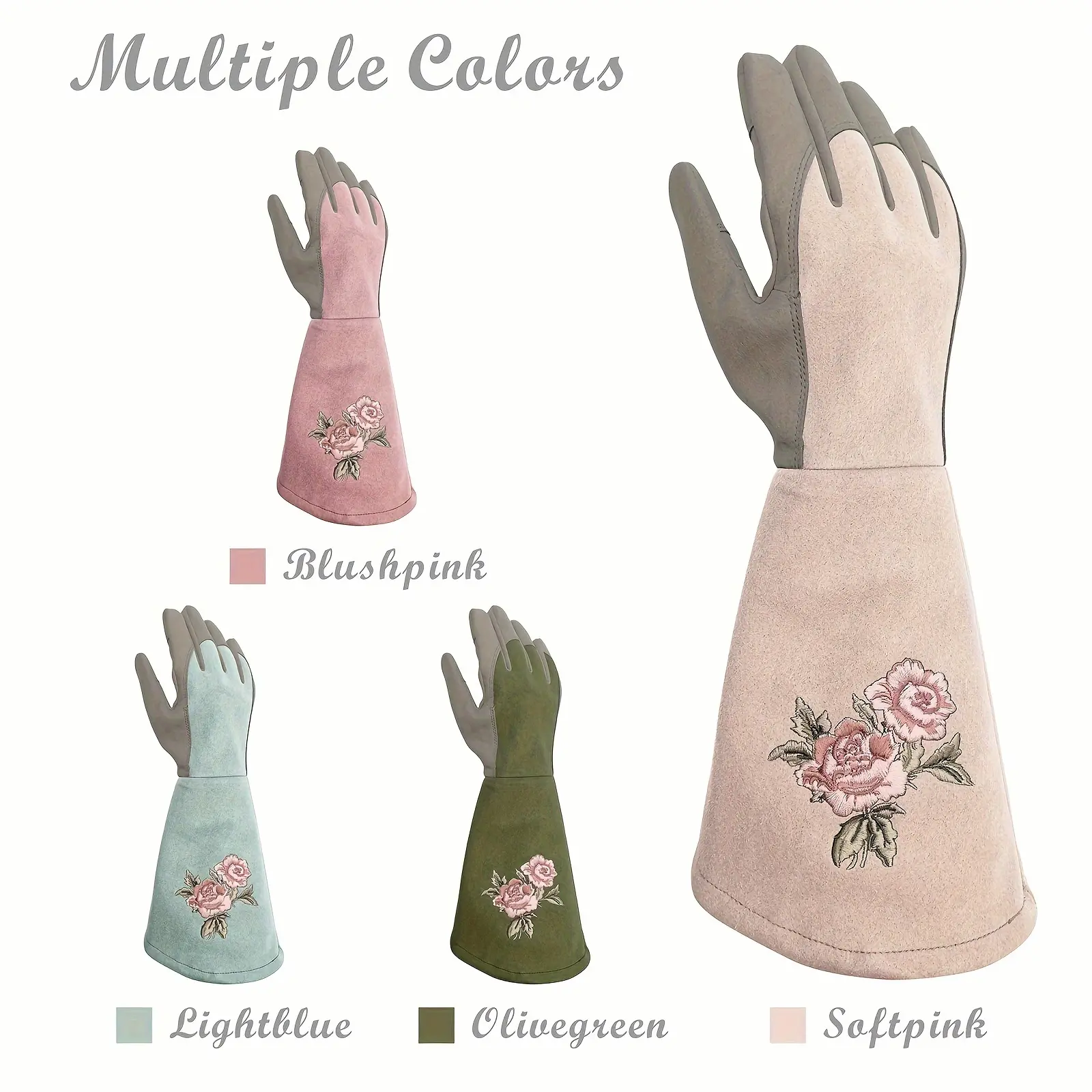 Intra-FIT Gardening Gloves For Women Thornproof Garden Gloves With Extra Long Forearm Protection