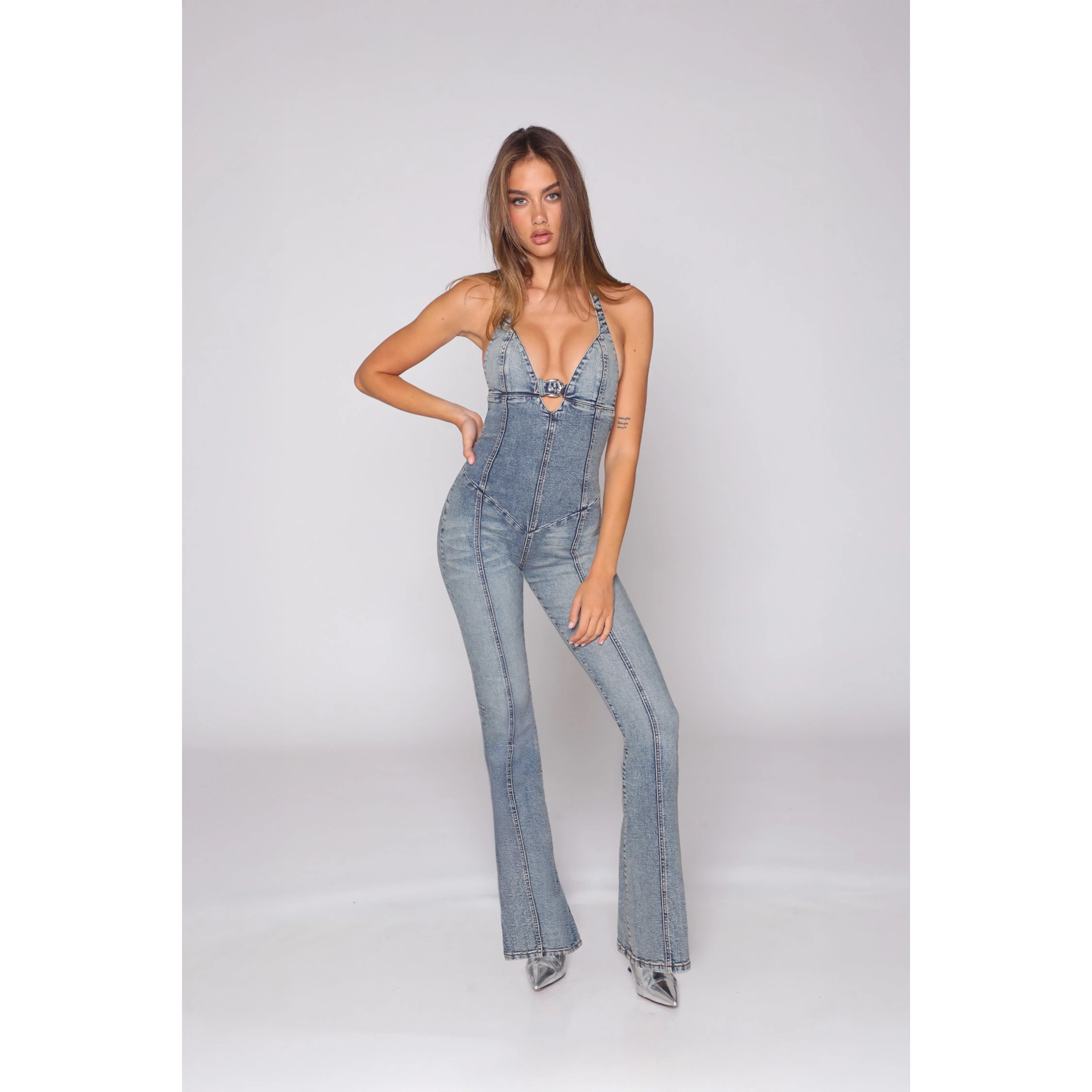 SWEETHEART JUMPSUIT / SUNSET BLVD SWEETHEART JUMPSUIT / SUNSET BLVD