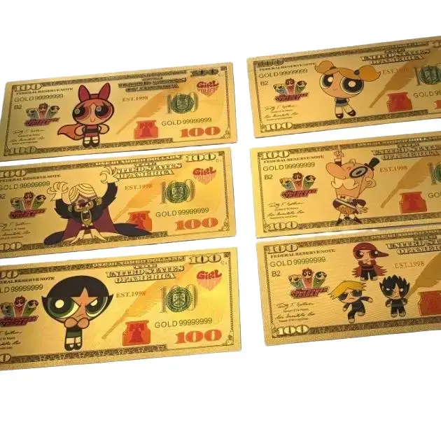 Power-puff foil set (NOT LEGAL TENDER)