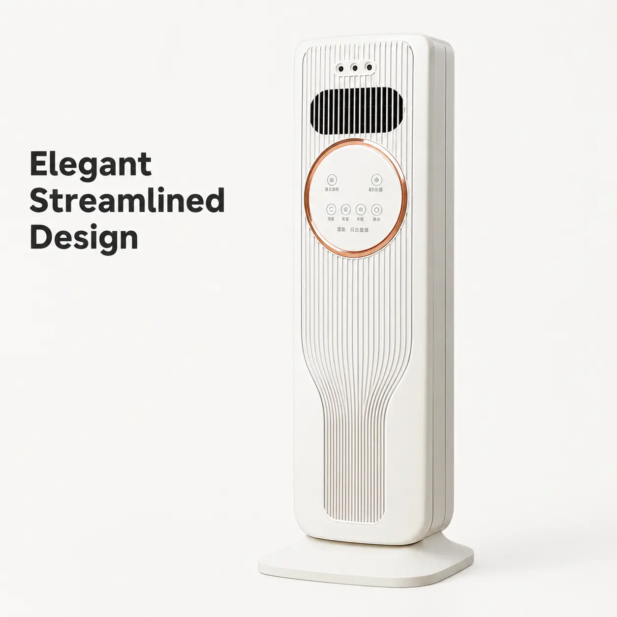 2026 All-Season 3-in-1 Tower Fan, Cooling Heating & Mist Humidifier, Includes 2 Ice Crystals, Remote Control, 90° Oscillation and 12H Timer for Bedroom Living Room