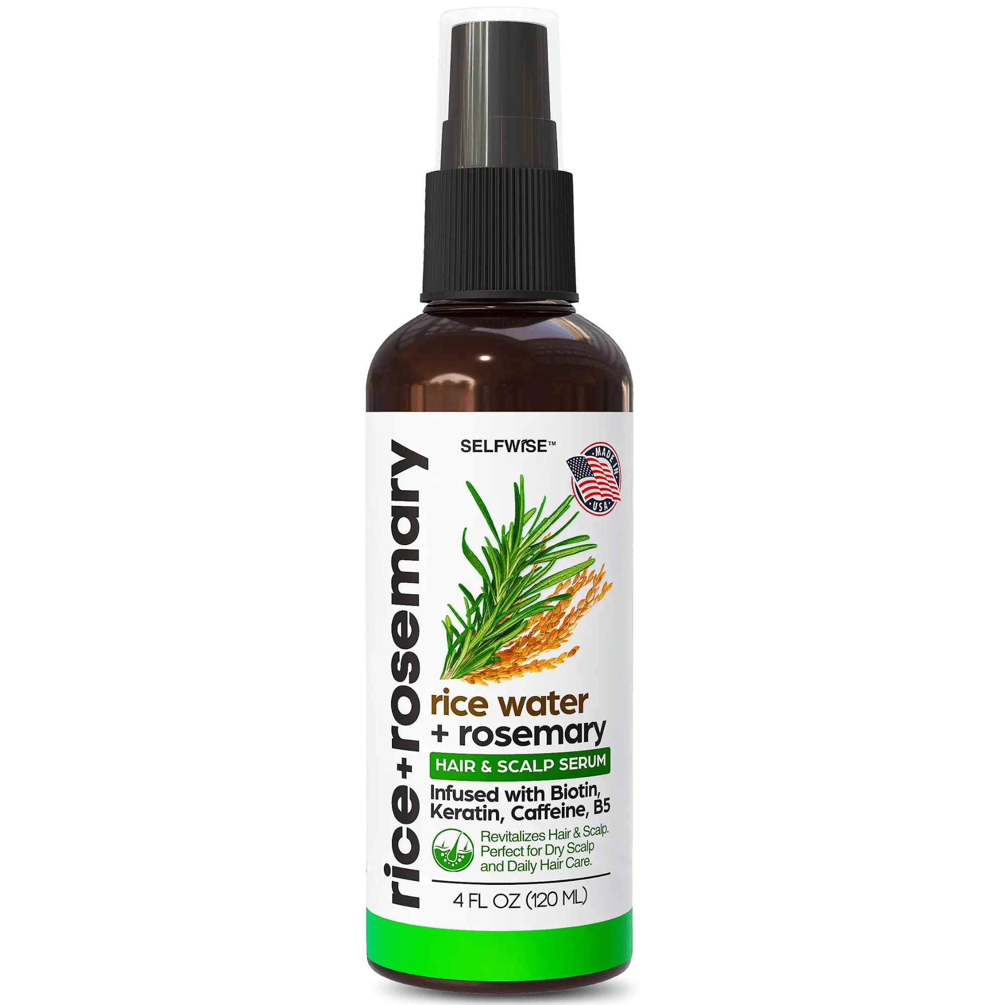 Rosemary & Rice Water Hair Growth Spray