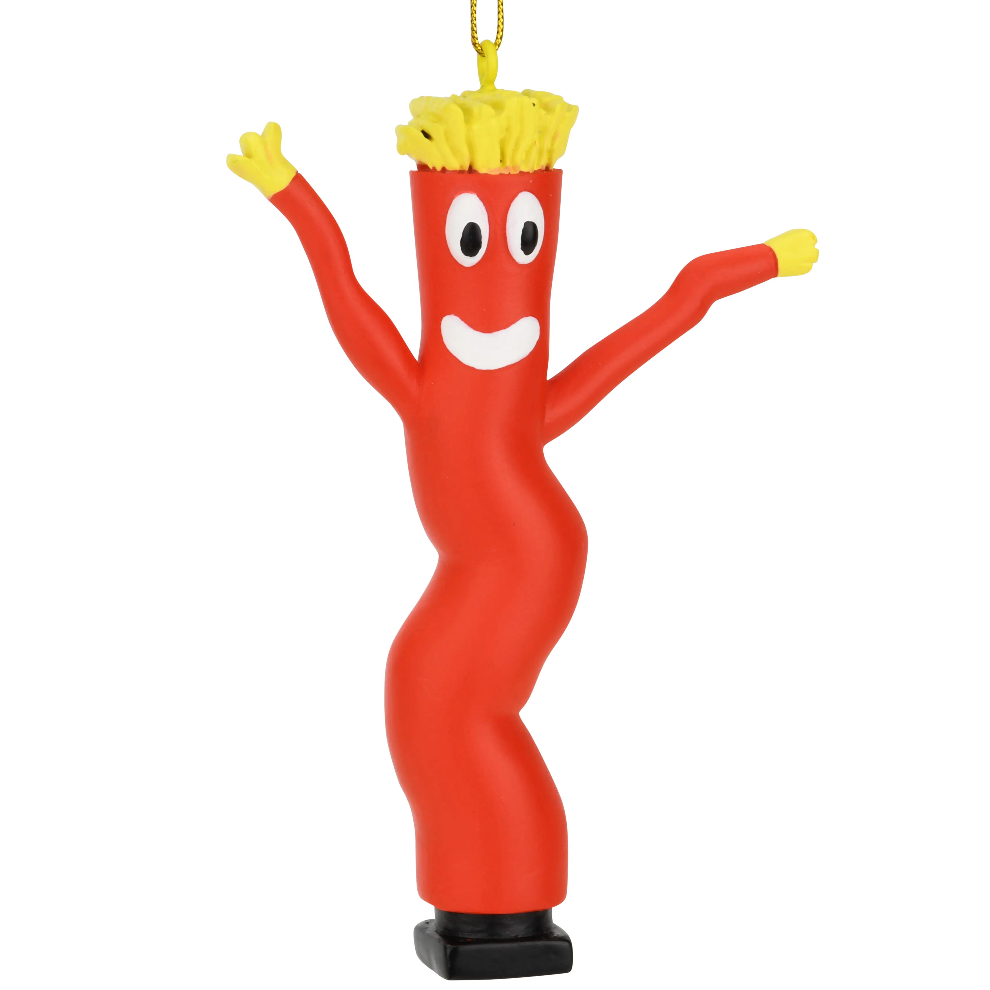 Tree Buddees Wacky Waving Inflatable Tube Man Funny Christmas Ornament Hand-Painted Resin Decoration 4"x2.5" Perfect Gift Idea for Holiday Decor