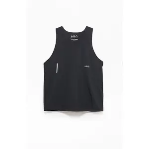 A.R.C. Men's Black Active PerforatedÂ Tank Top