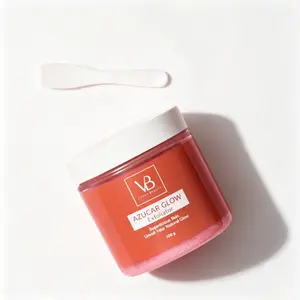 VB BLANQUEACULOS AZUCAR GLOW Exfoliant & Brightening Sugar Scrub Hydrating Exfoliating Facial Cleanser for Smooth Skin 100g Cleansing Moisture Daily