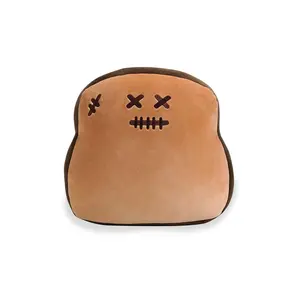 Burnt Toasty 12" Plush Cushion by Tasty Toastys Soft Premium Buttery Smooth Extra Thick and Cuddly