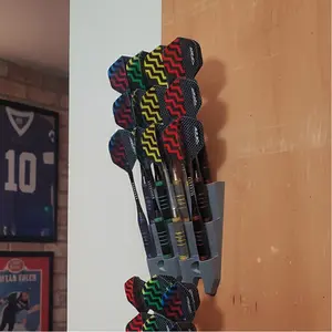 Wall-Mounted Dart Organizer and Storage Rack, Hanging Dart Holder and Display Stand, Efficient Storage for Darts and Accessories, Durable Storage, Hangable