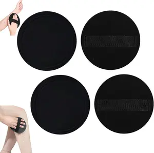 4 Shower and Bath Tools, Deep Cleansing Tool for All Skin Types, Massage and Dead Skin Removal, Fine Grit Easy to Remove Mud