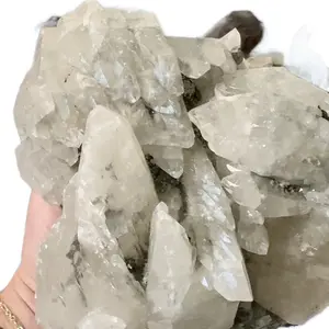 Large Calcite and Fluorite Cluster