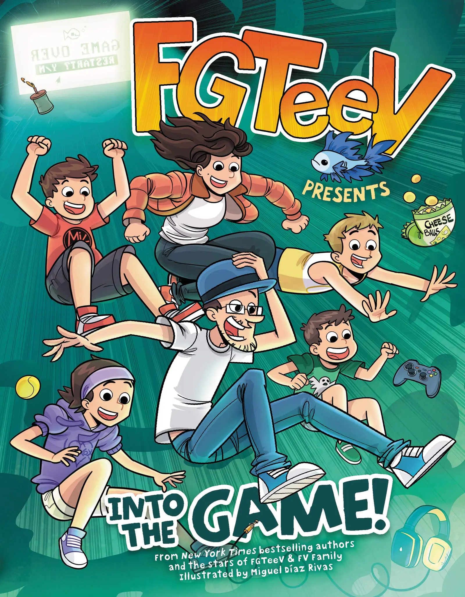 Fgteev Presents: Into the Game!: A Graphic Novel -- Fgteev - Paperback