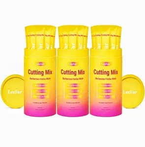 3 Pack LeeFar Cutting Drink Mix – | CX Strawberry Açaí Flavor – | (30 Servings)