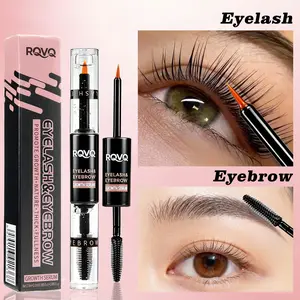 Eyebrow and eyelash two in one growth essence with light texture and natural nourishment