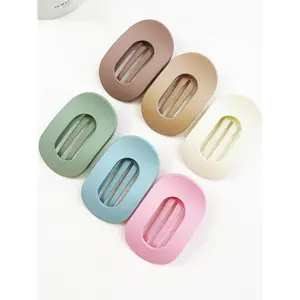 Soft Matte Flat Claw Clips