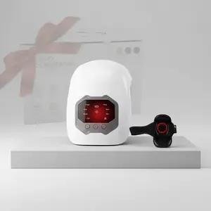 Wireless Electric Heating Knee Massager, 1 Box Rechargeable Vibration Knee Massage Pad for Women and Men