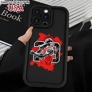 Compatible with iPhone 16 15 Pro Max Plus 14 13 12 11 X XR Creative Basketball Player No. 23 American Pattern Rugged Durable shockproof Anti-Scratch soft Silicone case