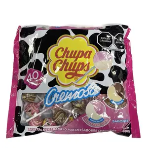 Chupa Chupa Sabores de Helado 40 Count - Lollipops with 480g Packaging