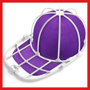 Hat Washers Cap Washers for Washing Machine, Hat Cleaning Shaper Protector Fit for Adult and Kid's Baseball Caps, Accessories Laundry Handheld White