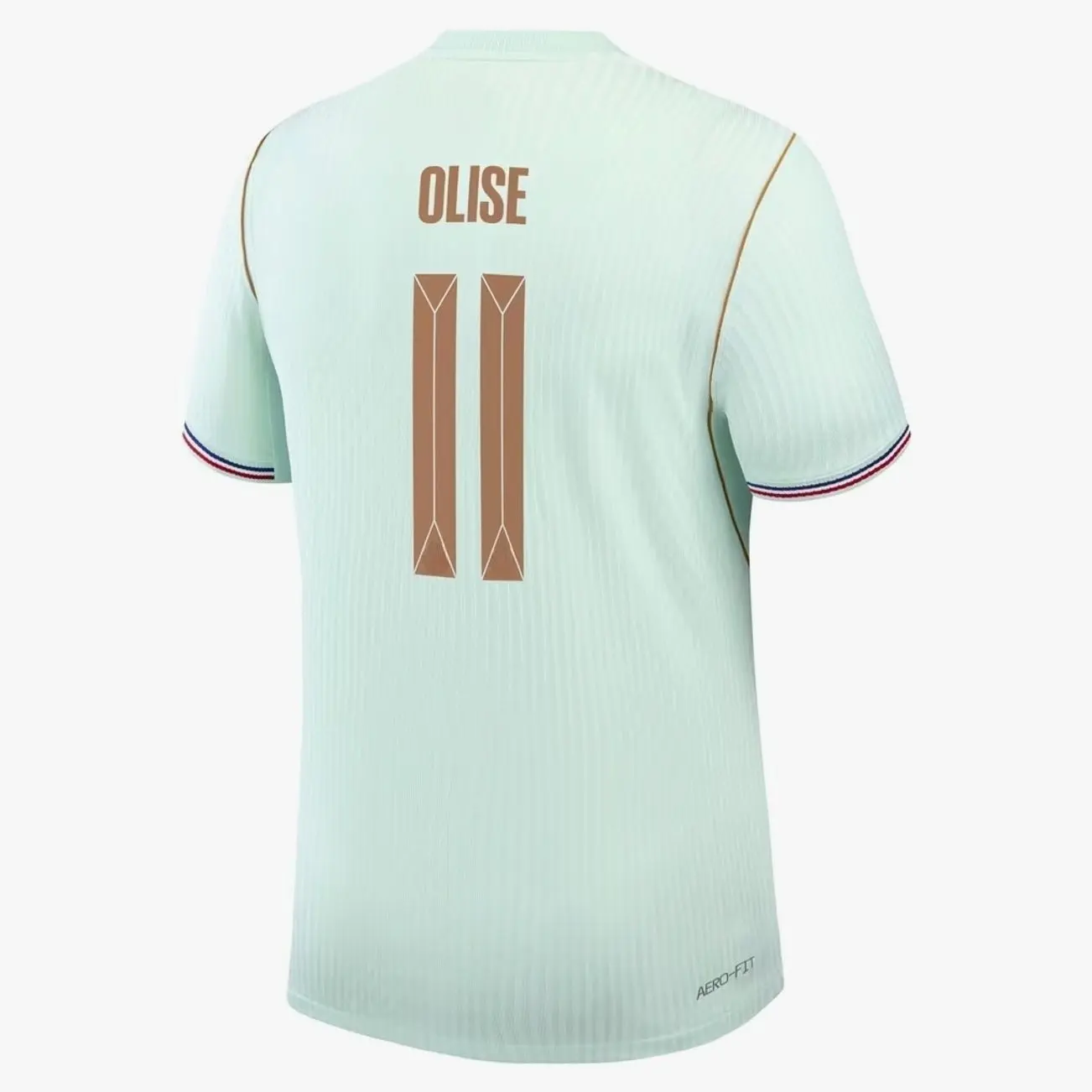 Unisex Soccer Mens Athletic Short Sleeve Football Shirt Sports Fan Michael Olise 2026 Away Match Jersey - Green