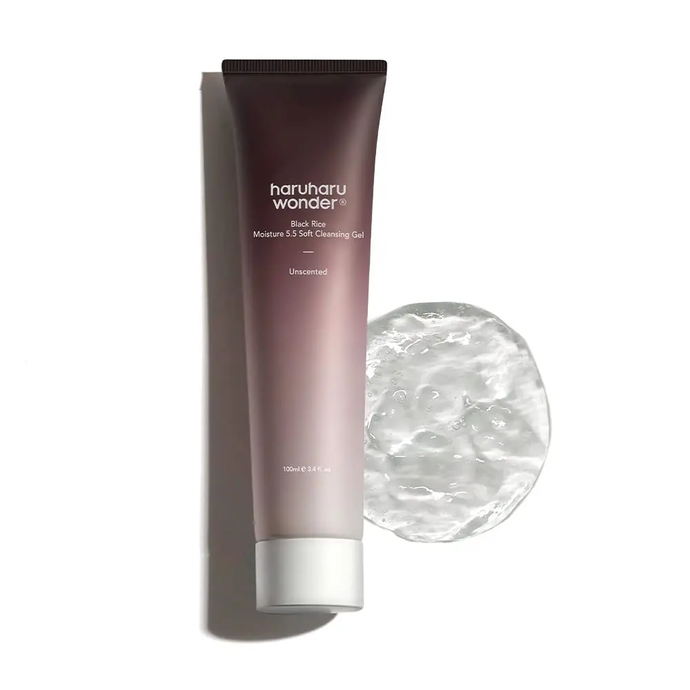 Haruharu WONDER - Black Rice Moisture Soft Cleansing Gel Skincare Coconut  Foam  cleanser daily facial